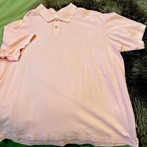 Pink Tommy Bahama short sleeve polo